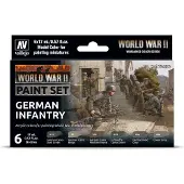 Wittmax val70206 - Model Color - German Infantry Color Set 6 x 17 ml
