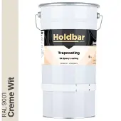 Holdbar Trapcoating Creme Wit (RAL 9001) 5 kg