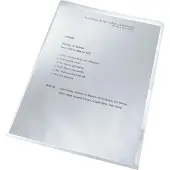 Leitz 25x Recycle Zichtmap A4 - 90% Pre-consumer Gerecycled Plastic - Transparant