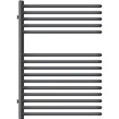 LuxeBath Elektrische badkamerradiator met verwarmingselement 600W 500x800 mm antraciet ML design