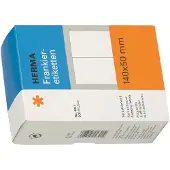 Herma Frankeeretiket 4321 dubbel 140x50mm 500 stuks