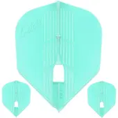 L-Style Champagne Flight Kami L3 Shape Miracle Green - Dart Flights