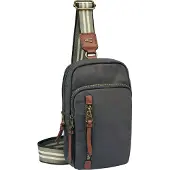 Camel active Schoudertas 'Bari' navy / bruin / grijs