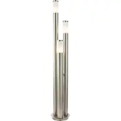 Globo Lighting Zilveren buitenlampen modern metaal Globo Boston