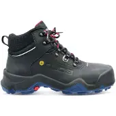 HKS Selection Werkschoen Delta 1 NTP Hoog S3 ESD | Zwart/Blauw | Maat 41 - 00.162.027.41