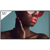 Sony 55" Pro BRAVIA LCD 700nit Haze (3840 x 2160 Pixels, 55"), Digitale bewegwijzering, Zwart