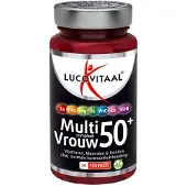 Lucovitaal 2+2 Gratis: Multi Vrouw Compleet 50+ Met Ginkgo Biloba 40 Tabletten