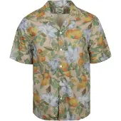 Levi's Overhemd lichtblauw / groen / oranje / lichtoranje