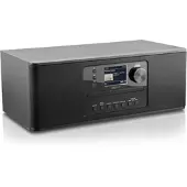 PEAQ Internet Dab+ Radio All-in-one Zwart (pdr370bt-b)
