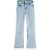 Scotch & Soda Girl The Charm Classic Flared Jeans Summer Worn Summer Worn Maat: 16 | Spijkerbroeken Outlet | Unisex | Blauw