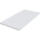 vidaXL Geheugen Schuim Matras Topper 100 x 200 cm Thick Zacht Wit
