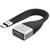 Roline Beeldschermadapter USB Type C - DP, M/F, 0,13 m