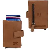 Bear design Elsie Creditcardhouder / Pasjeshouder / Portemonnee - Taupe