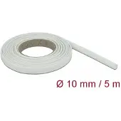 DeLOCK Fiberglass Sleeving 5 m x 10 mm white