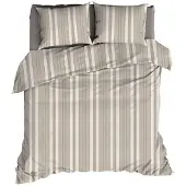 Romanette Dekbedovertrek Florian Beige Katoen-260 x 200 / 220 cm | Extra Breed