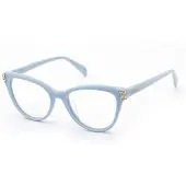 Blumarine VBM254S Azzurro lucido 52/18/140 WOMAN Brilmonturen
