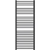 LuxeBath Elektrische badkamerradiator met verwarmingselement 1200W 600x1500 mm antraciet rechte zijaansluiting & thermostaat digitaal display