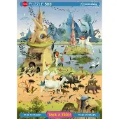 Sonstige Verlage puzzel Hieronymus Bosch 500 stukjes - kunst puzzel.