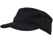 Fostex Garments - Military fatique cap ripstop (kleur: Zwart / maat: NVT)