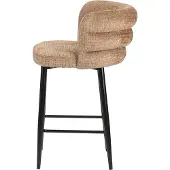 Pole to Pole Barkruk Cloud chenille | chenille bruin 56x90x54 cm barkrukken | NADUVI