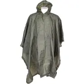 101 Inc ripstop poncho groen