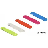 DeLOCK Cable Marker set 10 pieces assorted colours
