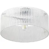 LUCANDE Plafondlamp , Meritt, dimbare, Doorzichtig, Woonkamer, Glas, Modern