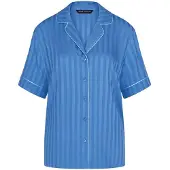 Triumph Slaapshirt ' Red Label Amourette Jacquard ' blauw