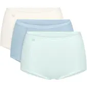Sloggi Broekje ' Originals Basic ' crème / lichtblauw / mintgroen