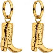 Purelei Oorbellen 'Boots' goud