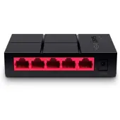 Mercusys Desktop 10/100/1000 Mbps switch met 5 poorten, MS105G