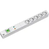 Bachmann 19-inch stekkerdoos met overspanningsbeveiliging en netfilter