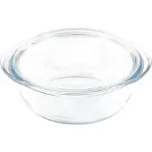 Pyrex Ronde schaal met deksel 2,3+0,7L