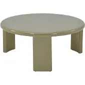 Vente-unique Salontafel in MDF - Glanzend groen - ZYRENIA