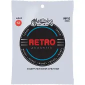 Martin Retro MM12 - Monel verzilverde .012 snarenset voor western gitaar