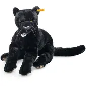 Steiff Nero Panther zwart, 40 cm liggend