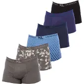 Kisses&love Verpakking van 6 stuks heren boxershorts KLBP6