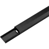 Pro aluminium kabelgoot - 110 x 3,3 cm / zwart