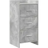 vidaXL Dressoir Betongrijs 40 x 36 x 80 cm Bewerkt hout