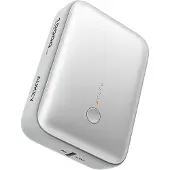 Aukey - Spark Mini 10000mAh 20W Powerbank Wit USB-C/USB-A