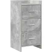 vidaXL Dressoir Betongrijs 40 x 36 x 80 cm Bewerkt hout