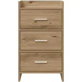 vidaXL Nachttafels Artisanaal eiken 40 x 36 x 70 cm Bewerkt hout