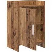 vidaXL Nachttafels Oud hout 40 x 30 x 60 cm Bewerkt hout