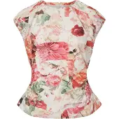 Y.A.S Top gemengde kleuren / wit