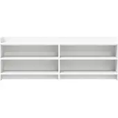 vidaXL TV Kast 130 x 33 x 47 cm Wit