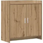 vidaXL Dressoir Artisan-eikenhout, 72 x 36 x 80 cm, houtvezel