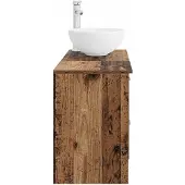 vidaXL Badkamermeubel Set 2 st Oud hout Bewerkt hout