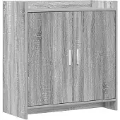 vidaXL Dressoir Grijs Sonoma 72 x 36 x 80 cm Bewerkt hout