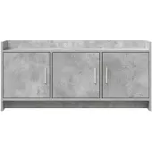 vidaXL TV Kast 102 x 33 x 47 cm Betongrijs Bewerkt hout