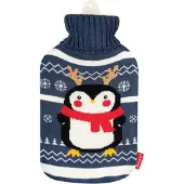 Soxo Grappige Warmwaterkruik met Pluche Hoes - 1.8L